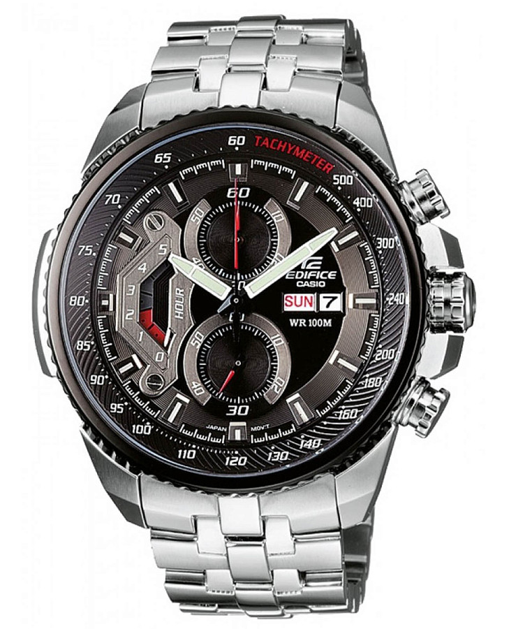 Часы Casio Edifice EF-558D-1A — мужские, черный