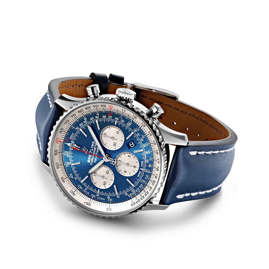 Часы Breitling Navitimer B01 Chronograph 46 AB0127211C1X1 — металл сталь, Швейцария