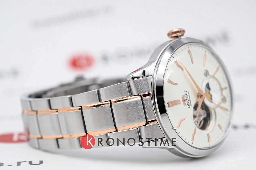 Часы Orient Sun & Moon RA-AS0101S (RN-AS0101S) — металл сталь, Япония