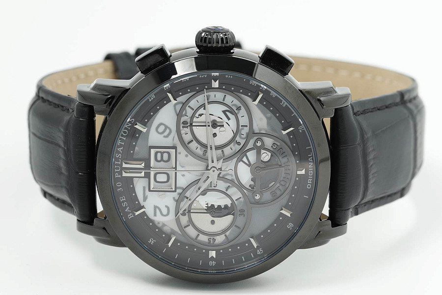 Часы Stuhrling Monaco 392.03 — сталь металл, США