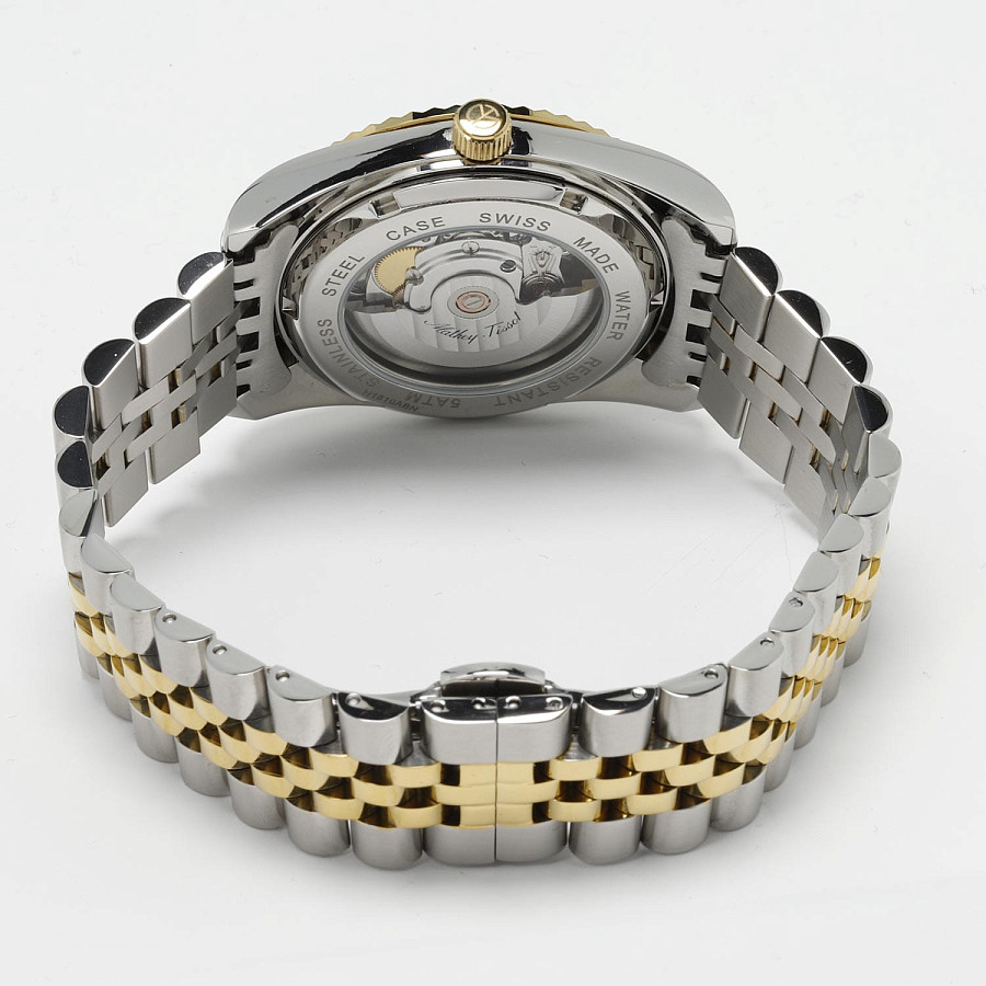 Часы Mathey-Tissot Mathy H1810ATBI — мужские, нержавеющая сталь с pvd-покрытием
