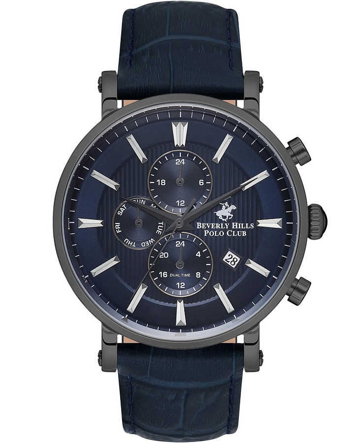 Часы Beverly Hills Polo Club BP3548X.099 — мужские, синий