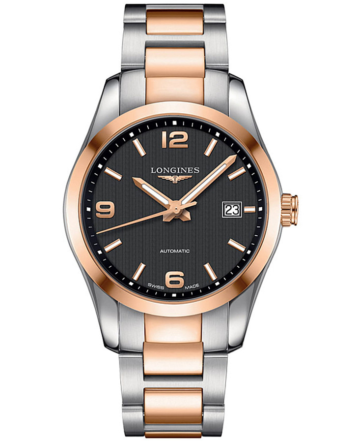 Часы Longines Conquest Classic L2.785.5.56.7 — мужские, черный