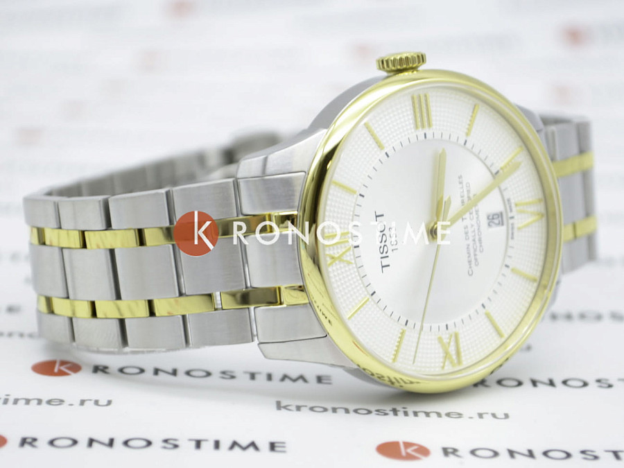 Часы Tissot Chemin des Tourelles COSC T099.408.22.038.00 — Швейцария, механические