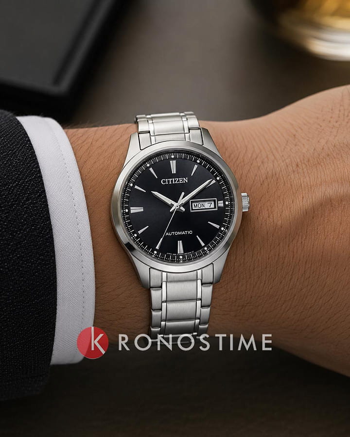 Часы Citizen Automatic NY4060-51E — нержавеющая сталь, мужские