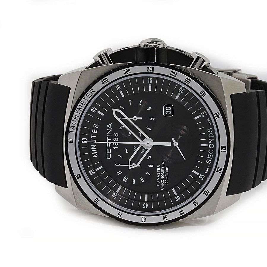 Часы Certina DS Master C015.434.27.050.00 — каучук, мужские