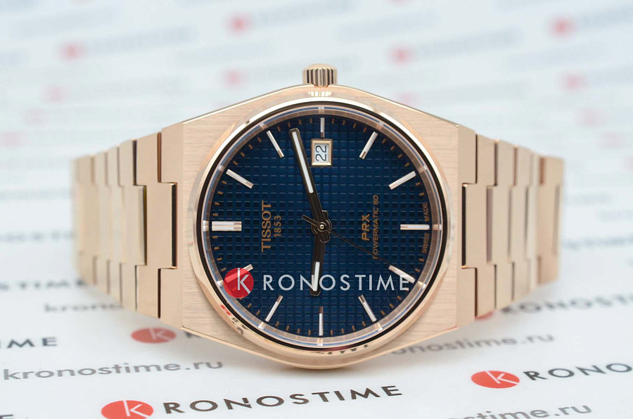 Часы Tissot PRX Powermatic T137.407.33.041.00 — механические, сталь металл