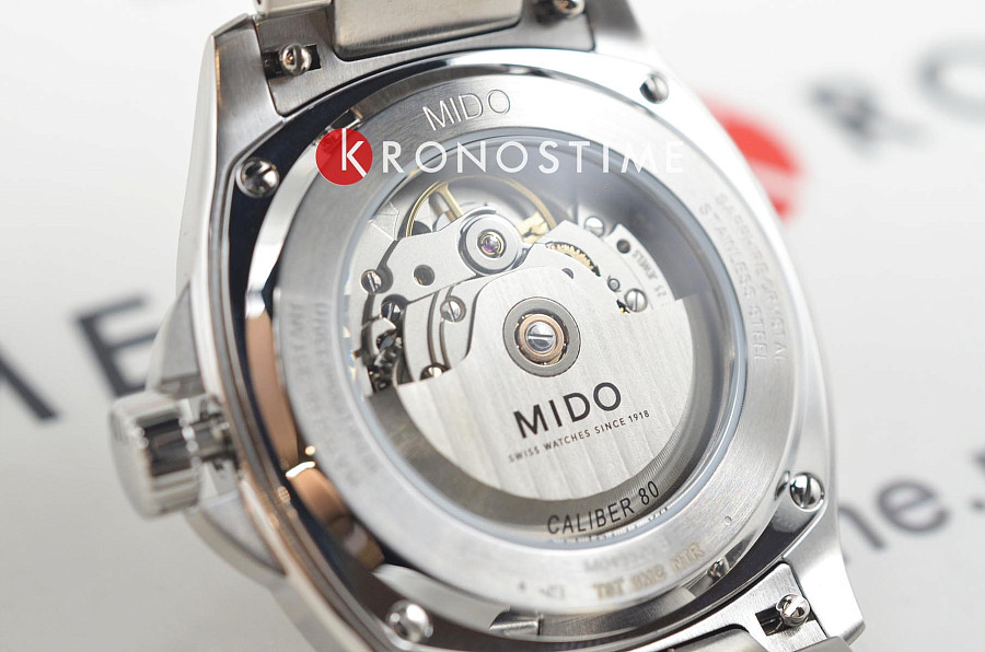 Часы Mido Multifort TV Big Date M049.526.11.091.00 — мужские, нержавеющая сталь