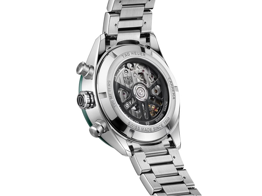 Часы TAG Heuer Carrera CBN2A1N.BA0643 — механические, сталь металл