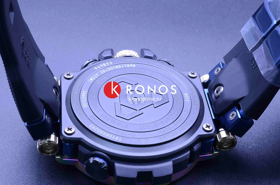 Часы Casio G-Shock Premium MTG-B1000RB-2A — черный, сталь металл пластик