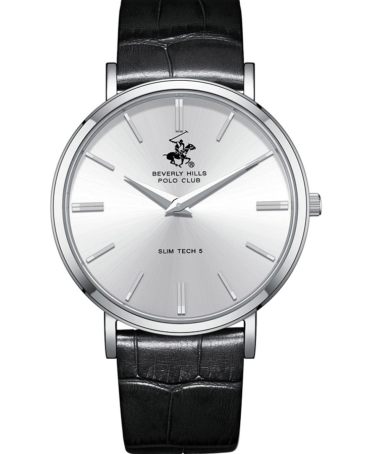 Часы Beverly Hills Polo Club BP3885X.331 — мужские, серебристый