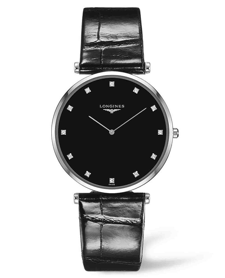 Часы Longines La Grande Classique L4.766.4.58.2 — женские, черный