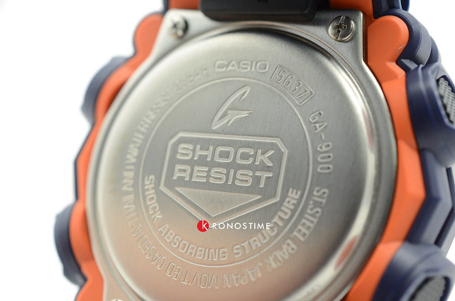 Часы Casio G-Shock GA-900-2A — синий, пластик