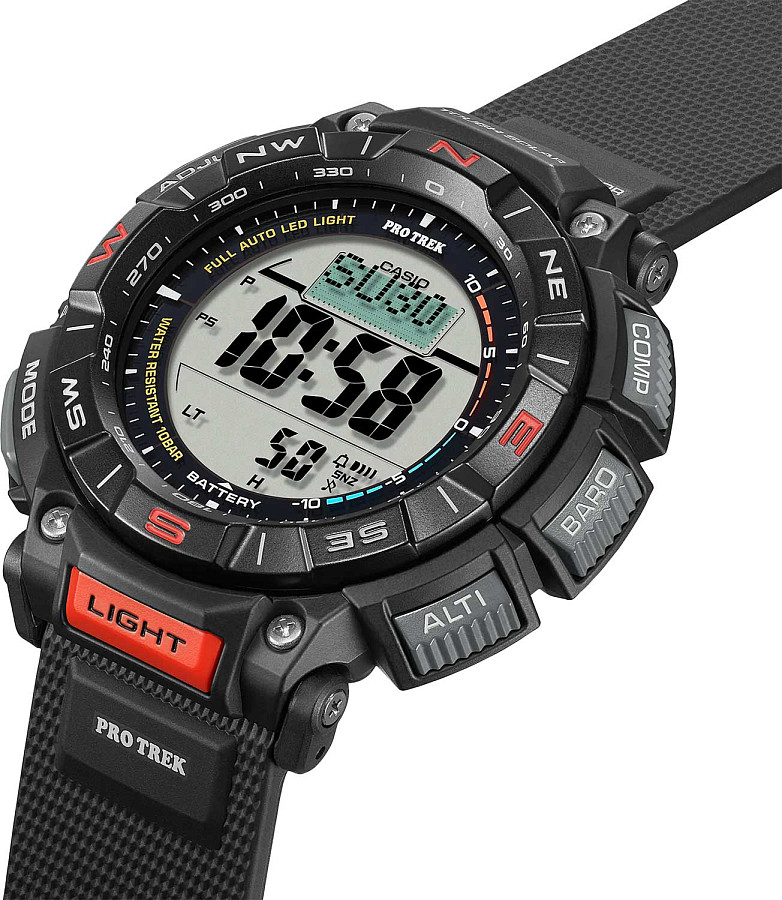 Часы Casio Pro Trek PRG-340-1DR (PRG-340-1E) — артикул PRG-340-1E