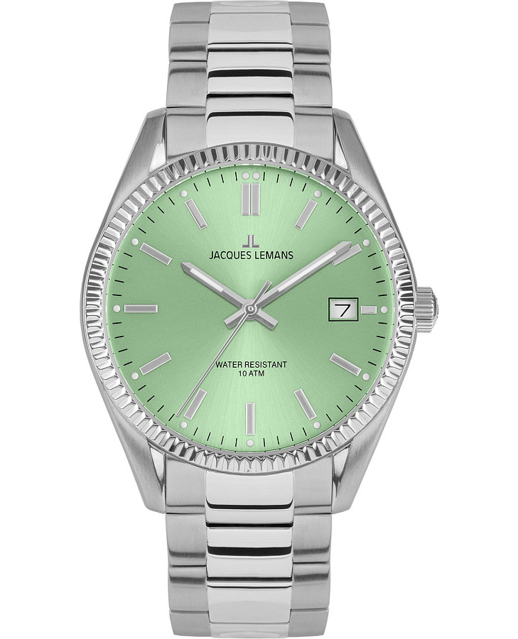Часы Jacques Lemans Derby 50-4F — женские, зеленый