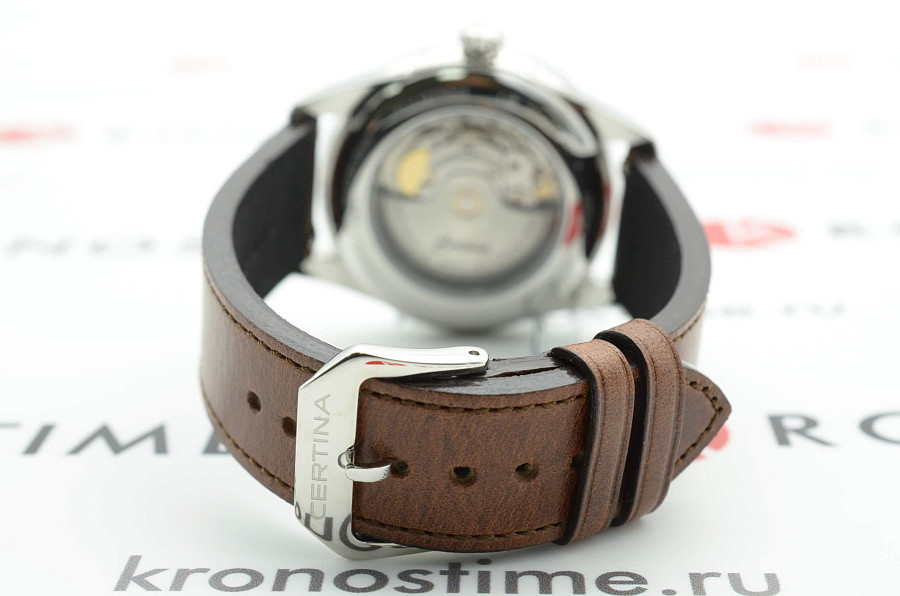 Часы Certina DS-1 Big Date Powermatic 80 C029.426.16.041.00 — мужские, кожаный
