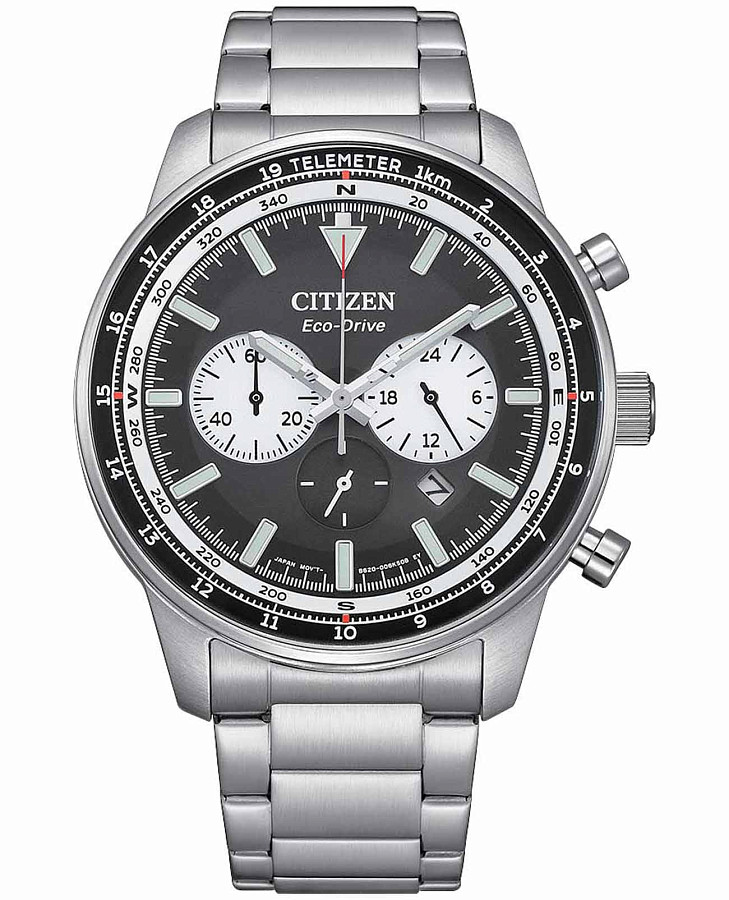 Часы Citizen Eco-Drive CA4500-91E — мужские, черный