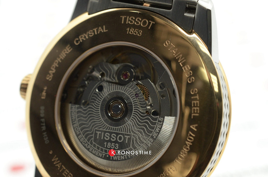 Часы Tissot Luxury Powermatic 80 T086.407.22.067.00 — сталь металл, сталь c pvd покрытием