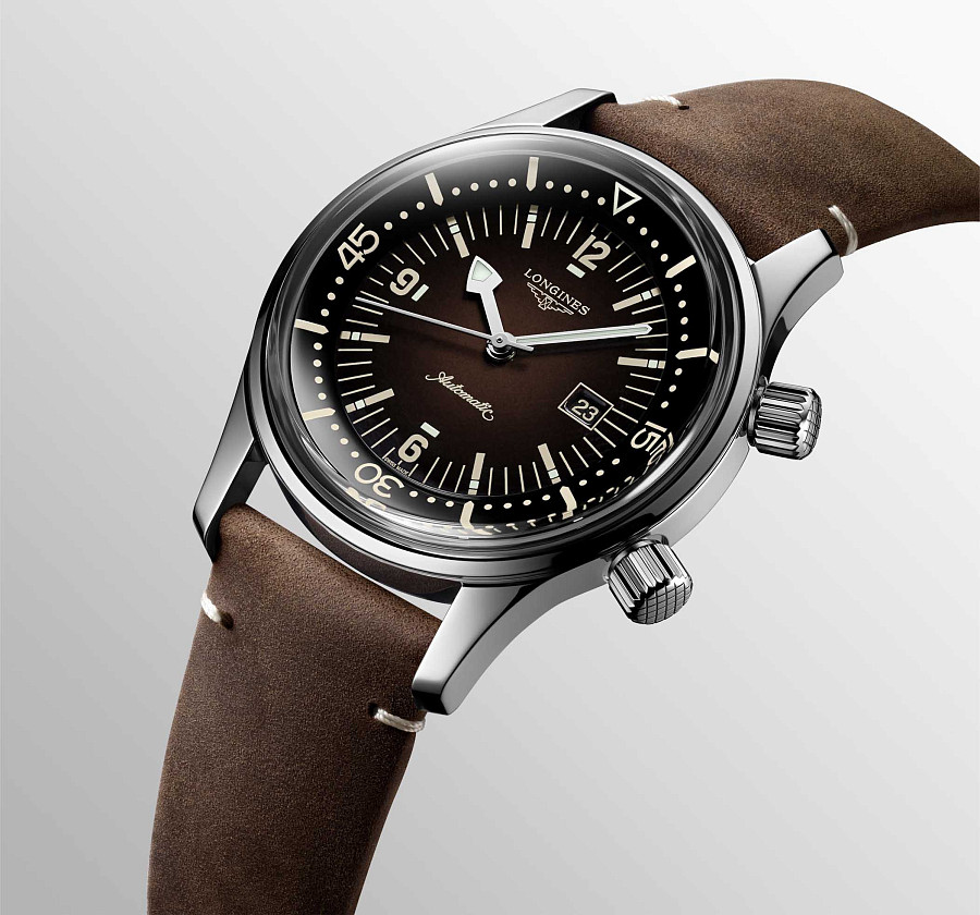 Часы Longines Legend Diver Watch L3.374.4.60.0 — артикул L33744600