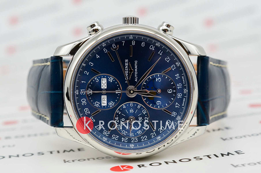 Часы Longines Master Collection L2.673.4.92.0 — механические, металл сталь