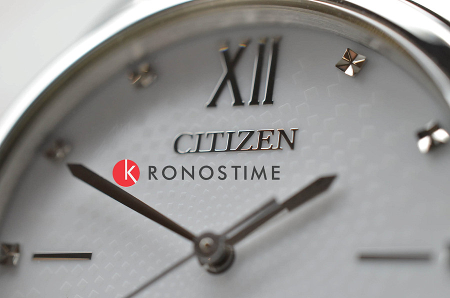 Часы Citizen Eco-Drive EM0500-73A — кварцевые, металл сталь