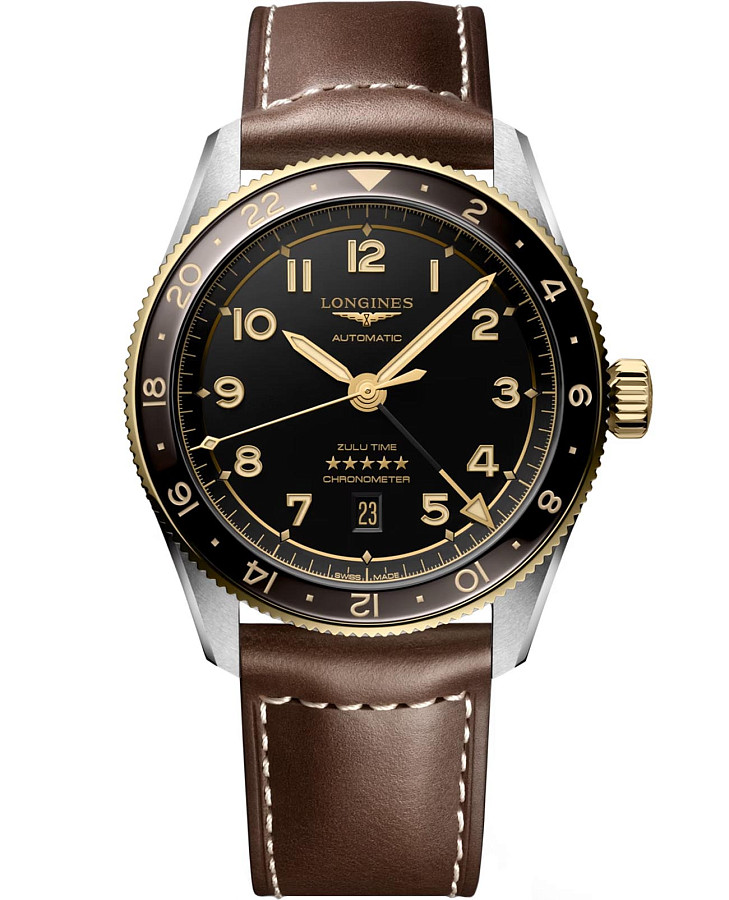 Часы Longines Spirit L3.812.5.53.2 — мужские, черный