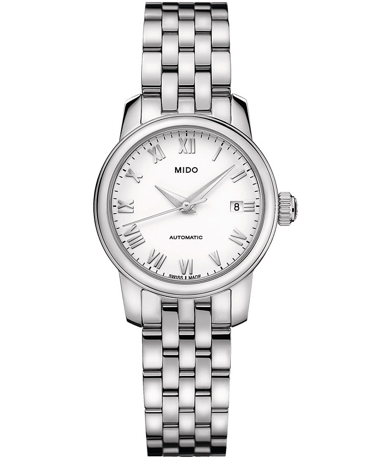 Часы Mido Baroncelli Lady Twenty Five M039.007.11.013.00 — женские, белый