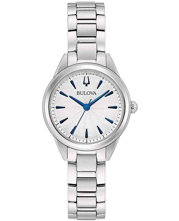Часы Bulova Sutton 96L285 — женские, серебристый
