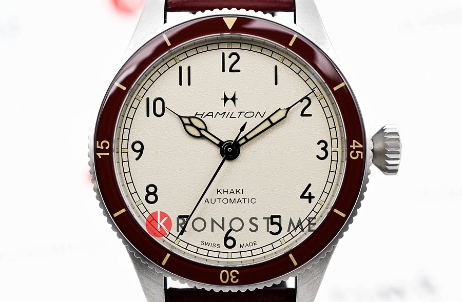 Часы Hamilton Khaki Aviation Pilot Pioneer Auto 38mm H76265810 — Швейцария, механические