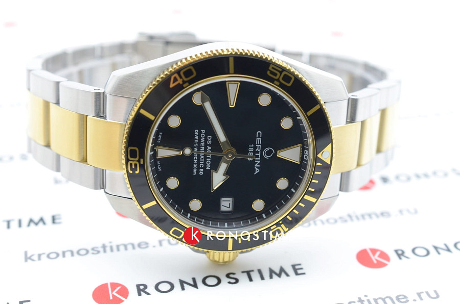 Часы Certina DS Action Diver Powermatic C032.807.22.051.00 — артикул C0328072205100