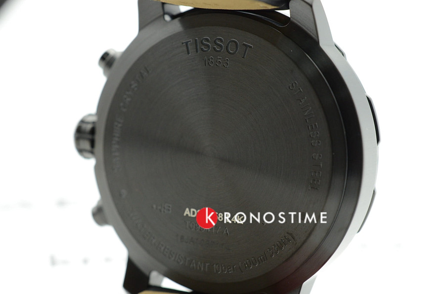 Часы Tissot T-Sport Quickster T095.417.36.057.00 — мужские, черный