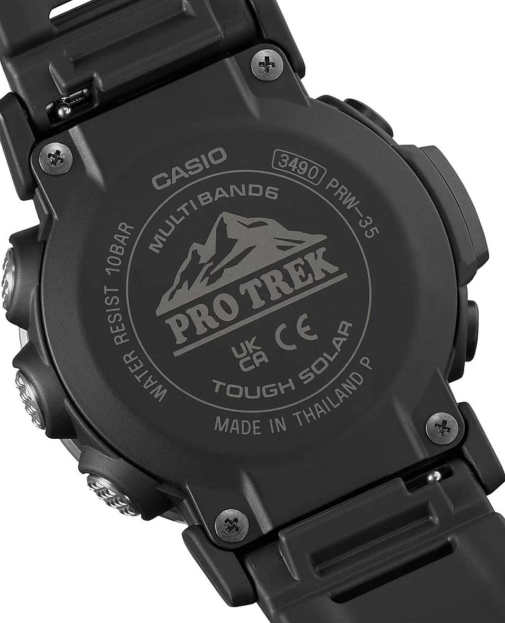 Часы Casio Pro Trek PRW-35-1ADR (PRW-35-1A) — металл сталь пластик, Япония