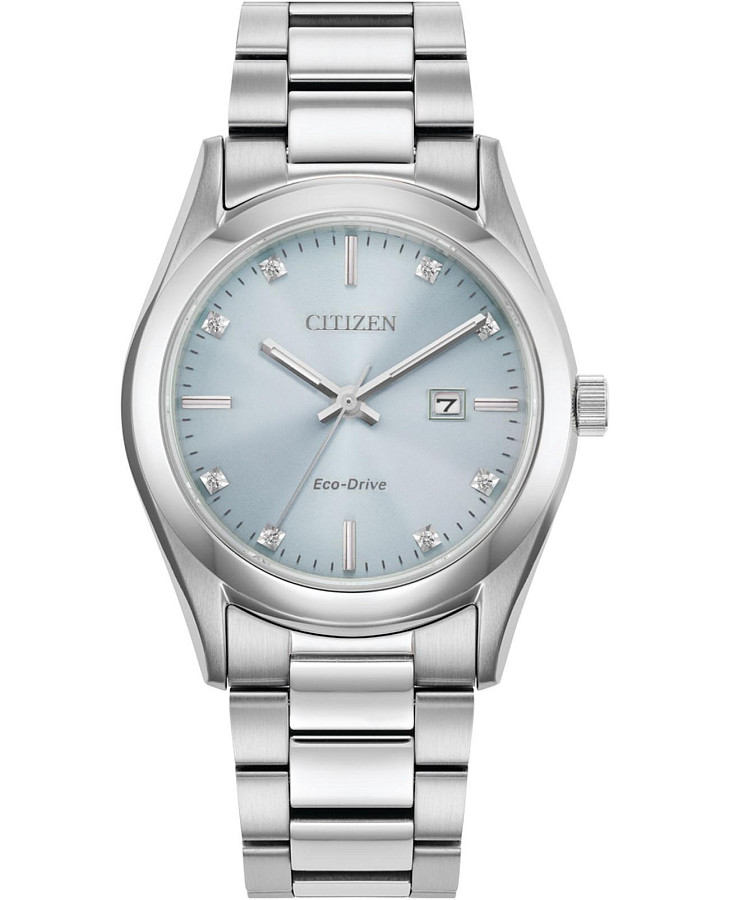 Часы Citizen Eco-Drive EW2700-54L — женские, голубой