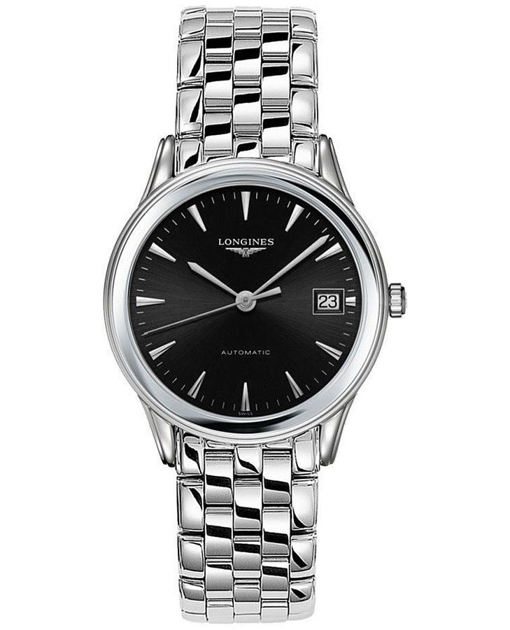 Часы Longines Flagship L4.774.4.52.6 — мужские, черный