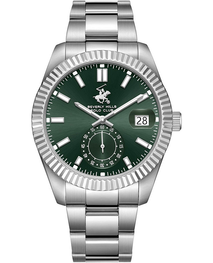 Часы Beverly Hills Polo Club BP3652X.370 — мужские, зеленый