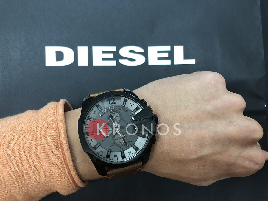 Часы Diesel Mega Chief DZ4463 — кварцевые, Италия, мужские