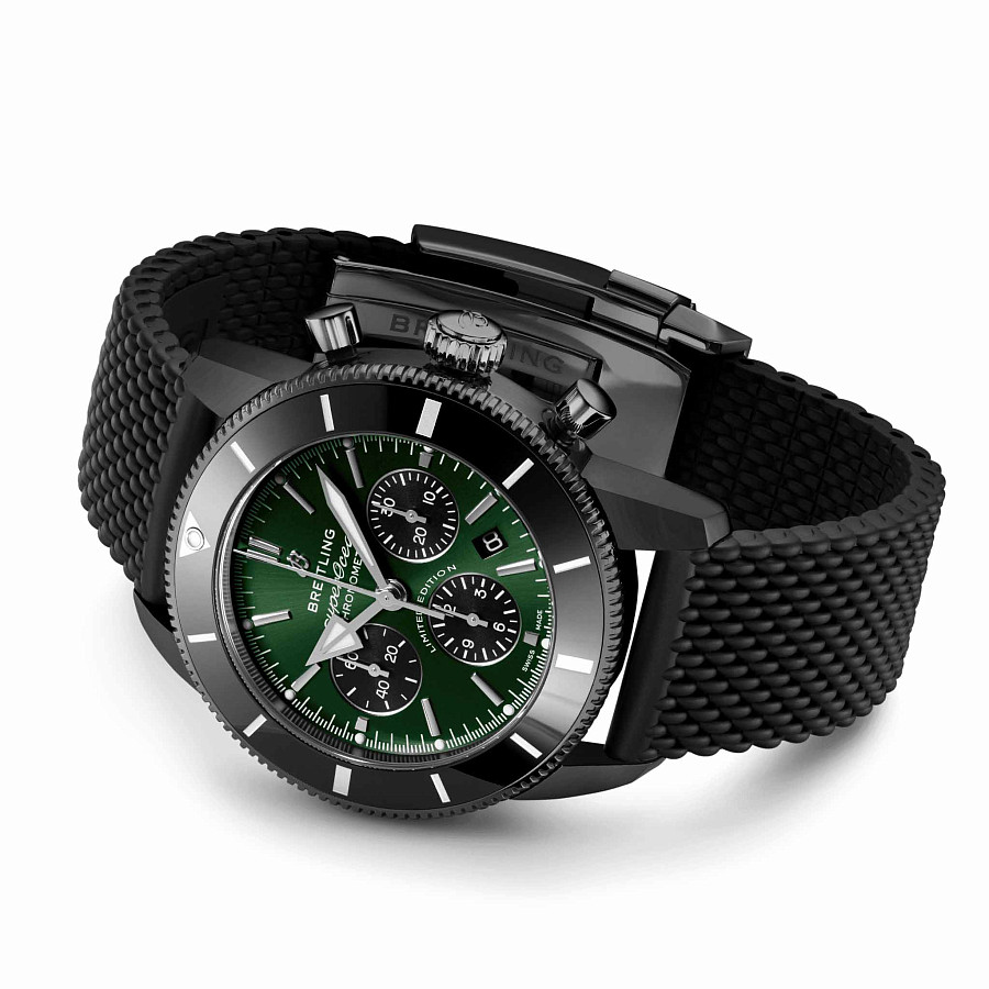 Часы Breitling Superocean Heritage B01 Chronograph 44 MB01621A1L1S1 — каучук, мужские