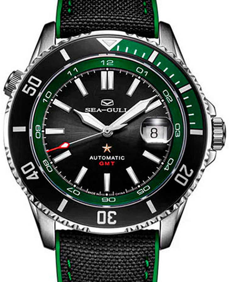 Часы Seagull Ocean Star 814.22.6154 — механические, сталь металл