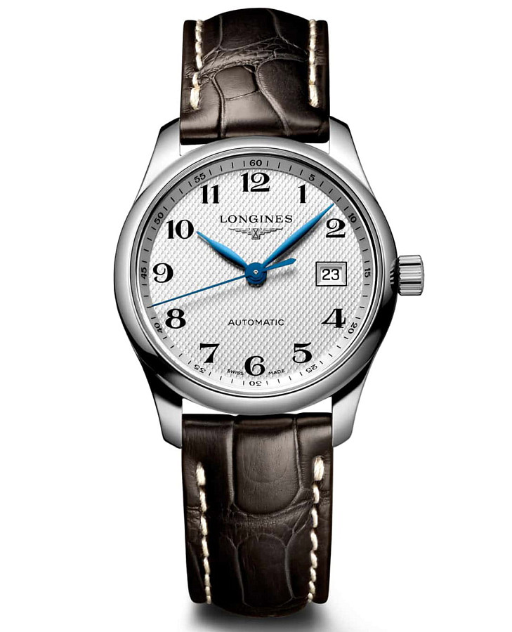Часы Longines Master Collection L2.257.4.78.3 — женские, белый