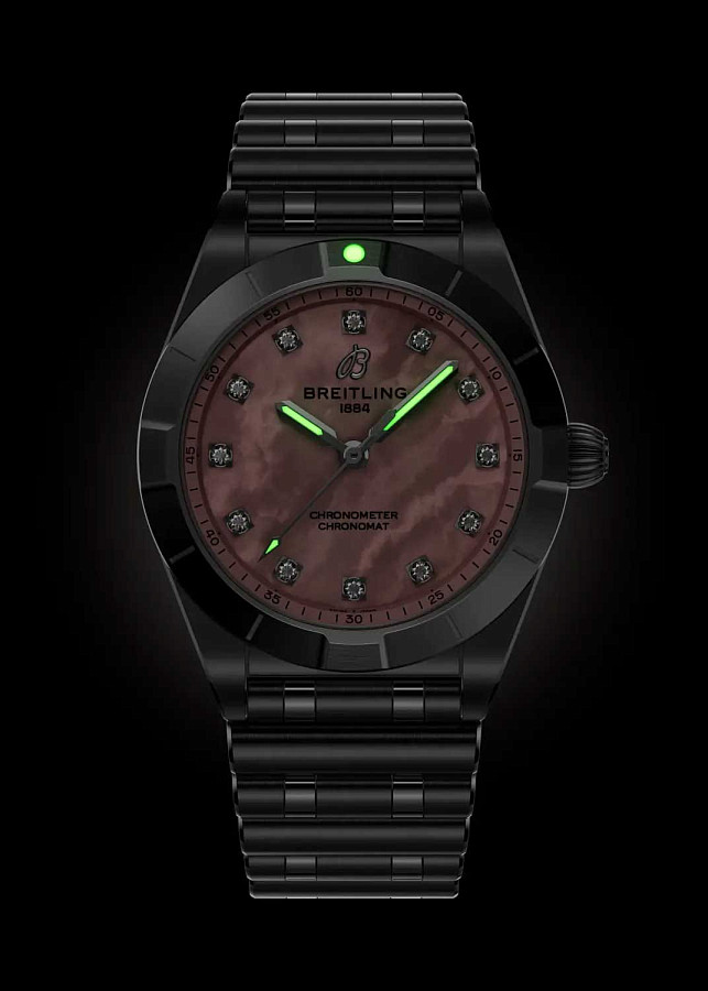 Часы Breitling Chronomat 28 A72310101K1A1 — женские, нержавеющая сталь