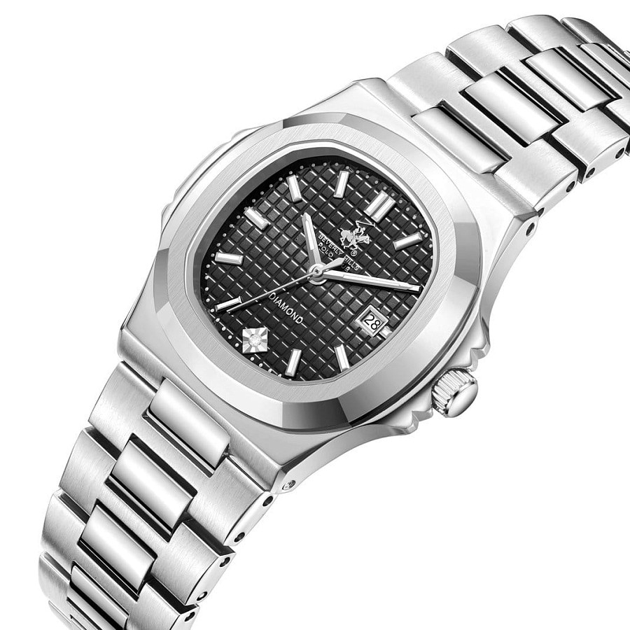 Часы Beverly Hills Polo Club BP3780X.350 — кварцевые, сталь металл