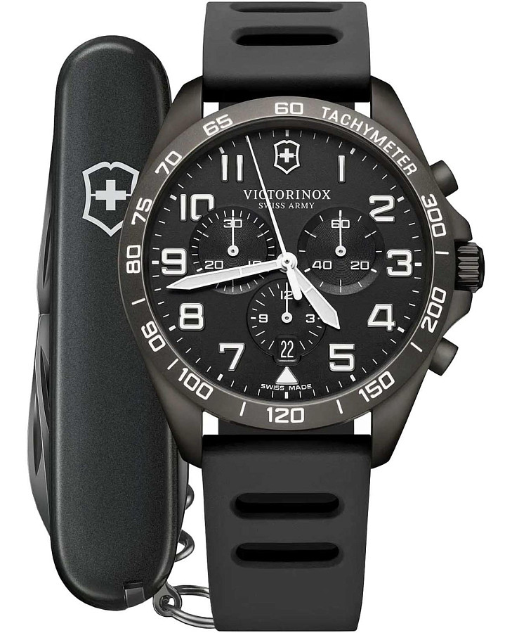 Часы Victorinox Fieldforce Sport Chronograph 241926.1 — Швейцария, кварцевые