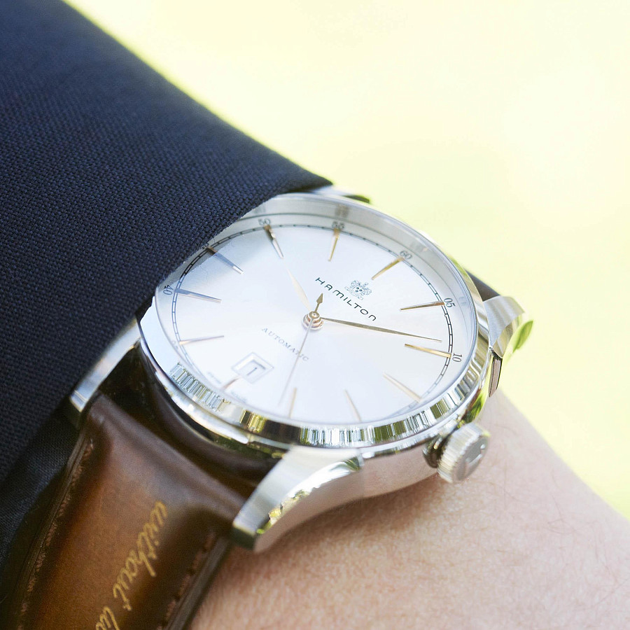 Часы Hamilton American Classic Spirit of Liberty Auto H42415551 — механические, металл сталь