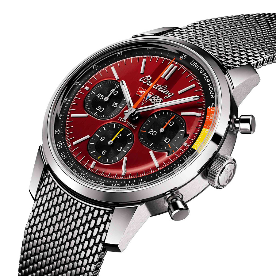 Часы Breitling Top Time B01 Chevrolet Corvette AB01761A1K1A1 — артикул AB01761A1K1A1