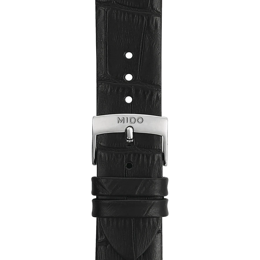 Часы Mido Baroncelli Heritage Gent M027.407.16.010.00 — мужские, черный