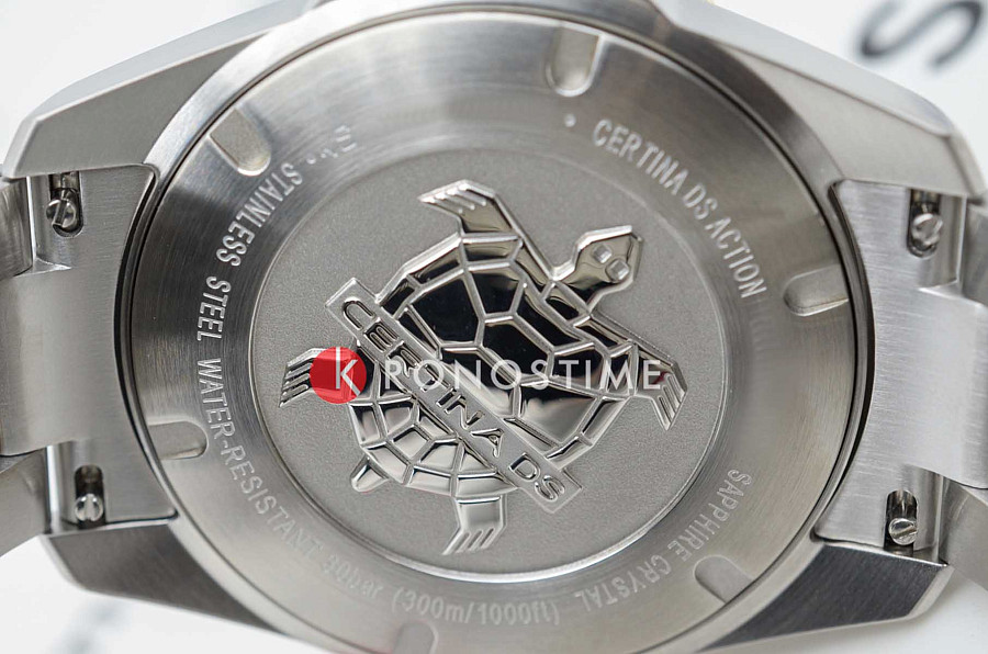 Часы Certina DS Action C048.410.22.041.00 — мужские, нержавеющая сталь с pvd-покрытием