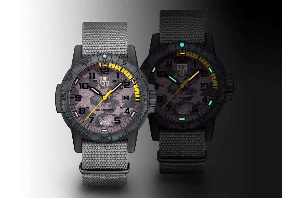 Часы Luminox X Volition America Leatherback Sea Turtle Giant XS.0321.BO.VOL — кварцевые, карбон