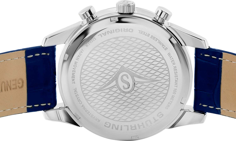Часы Stuhrling Rialto 3975L.2 — кварцевые, сталь металл