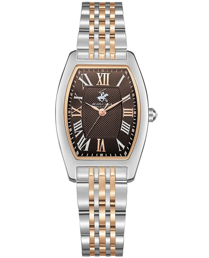 Часы Beverly Hills Polo Club BP3716X.540 — женские, коричневый