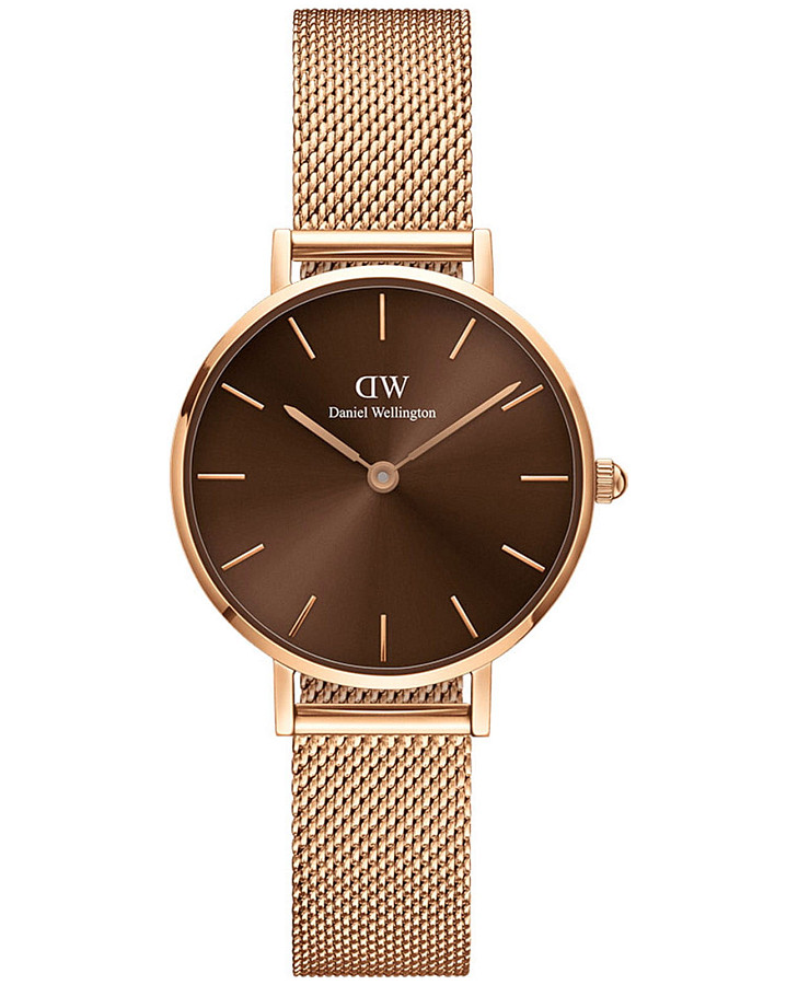 Часы Daniel Wellington Petite Unitone DW00100476 — женские, коричневый